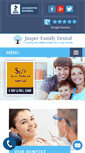 Mobile Screenshot of jasperfamilydental.com